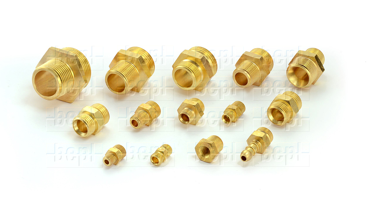 How are brass fittings made? Forged, Extruded 